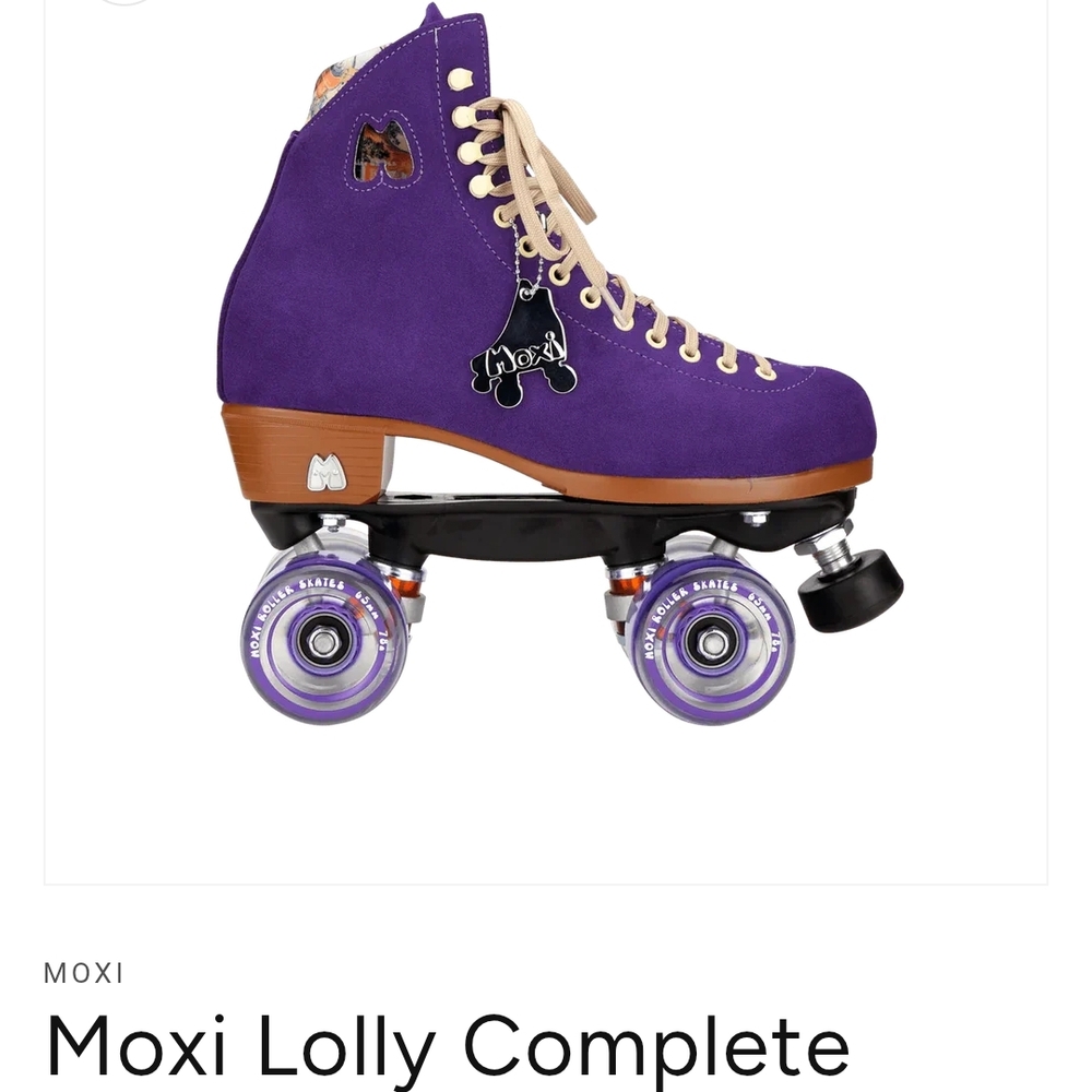 Moxi Lolly Purple Roller Skates
